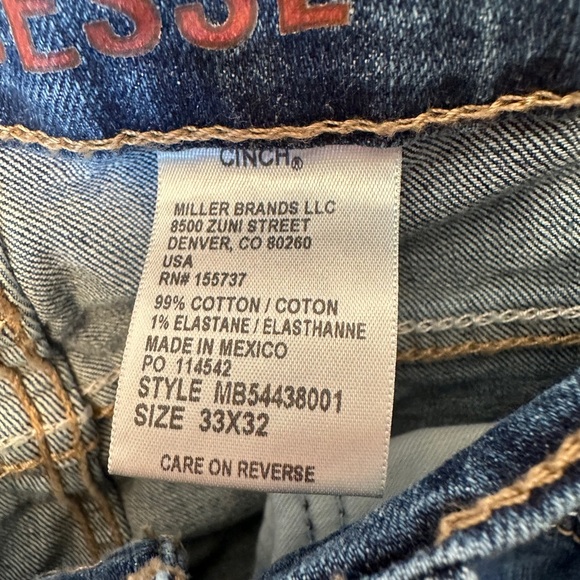 Cinch Western Jeans Men’s THESE ARE SOLD - Picture 4 of 10